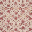 Schumacher Athena Hand-Screen Print Ruby Fabric
