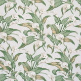 Schumacher Arum Lilies Ivory Fabric