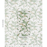 Schumacher Arum Lilies Ivory Fabric