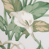 Schumacher Arum Lilies Ivory Fabric