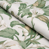 Schumacher Arum Lilies Ivory Fabric