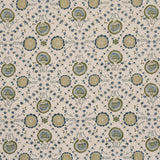 Schumacher Athena Hand-Screen Print Green Fabric