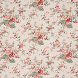 Schumacher Midsummer Hollyhock Rose Fabric