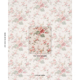 Schumacher Midsummer Hollyhock Rose Fabric