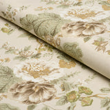Schumacher Midsummer Hollyhock Citron Fabric