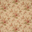Schumacher Midsummer Hollyhock Beige Fabric
