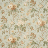 Schumacher She Walks In Beauty Chintz Celadon Fabric