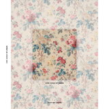 Schumacher She Walks In Beauty Chintz Document Fabric