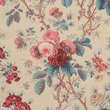 Schumacher She Walks In Beauty Chintz Document Fabric
