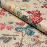 Schumacher She Walks In Beauty Chintz Document Fabric