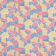 Schumacher Hatchmark Hand Print Primary Fabric