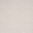 Schumacher Hatchmark Hand Print Natural Fabric