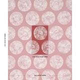 Schumacher Painted Circles Red Fabric