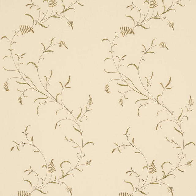 Schumacher Winding Wheat Yellow Fabric