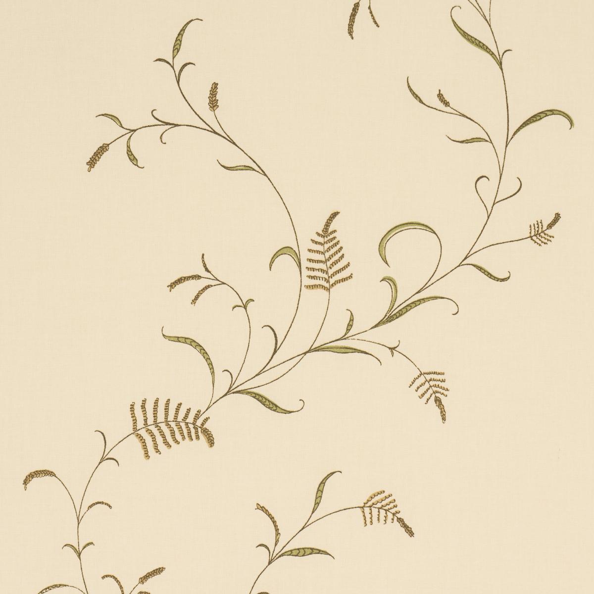 Schumacher Winding Wheat Yellow Fabric