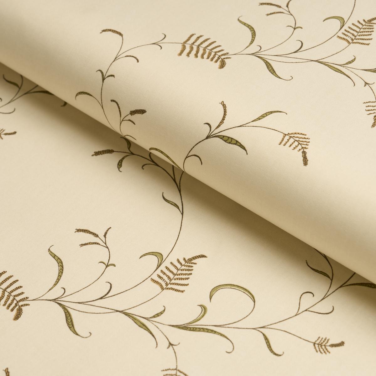 Schumacher Winding Wheat Yellow Fabric