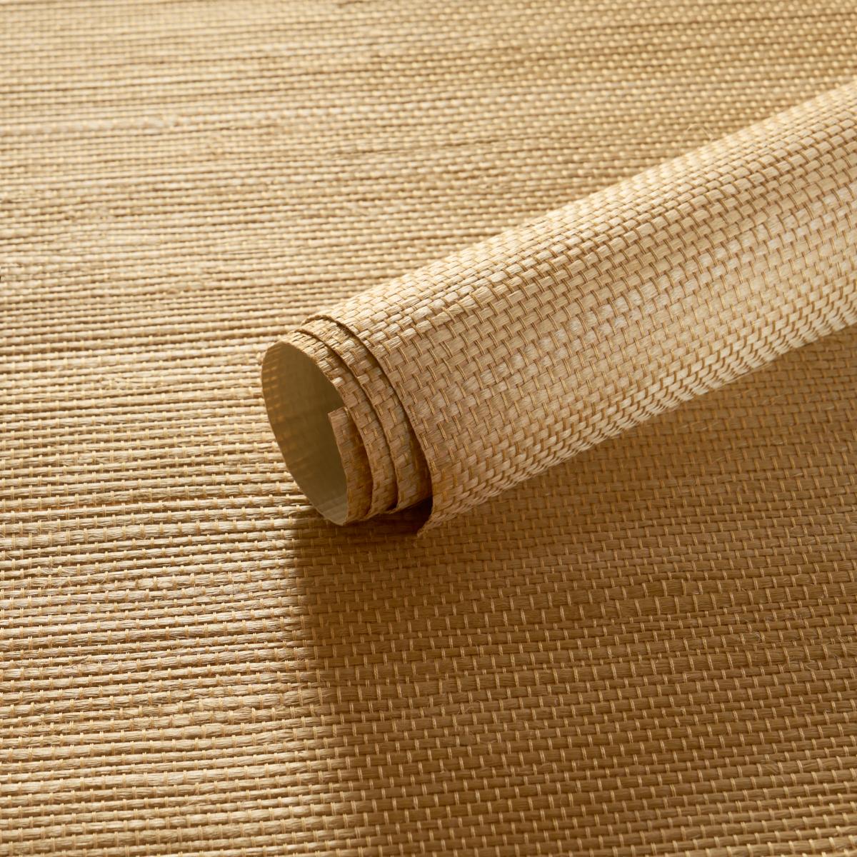 Schumacher Kumano Jute Natural Wallpaper