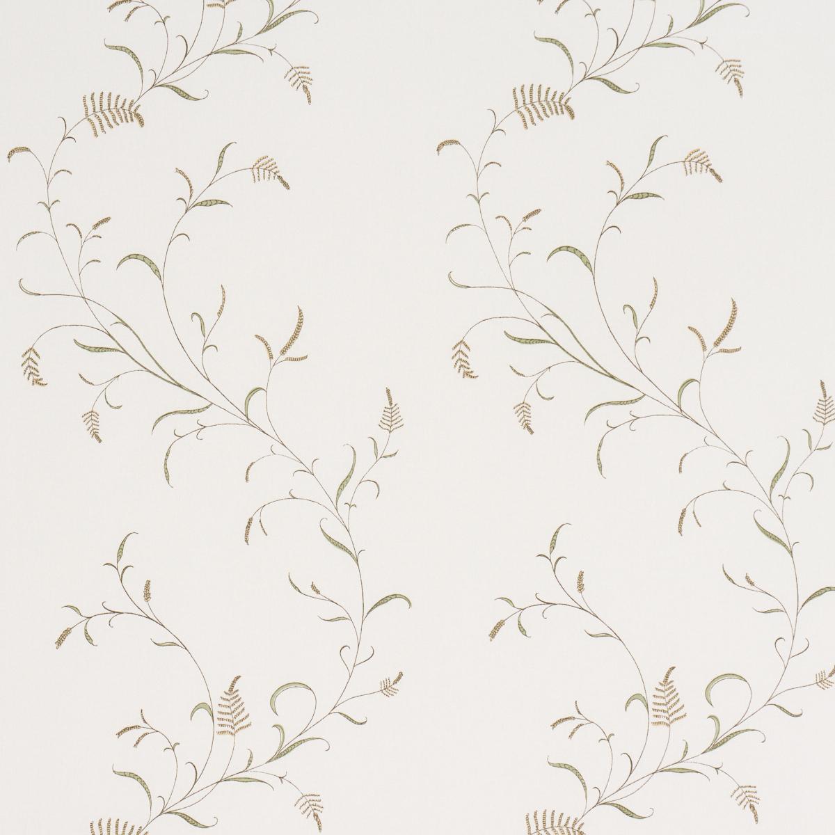 Schumacher Winding Wheat Neutral Fabric