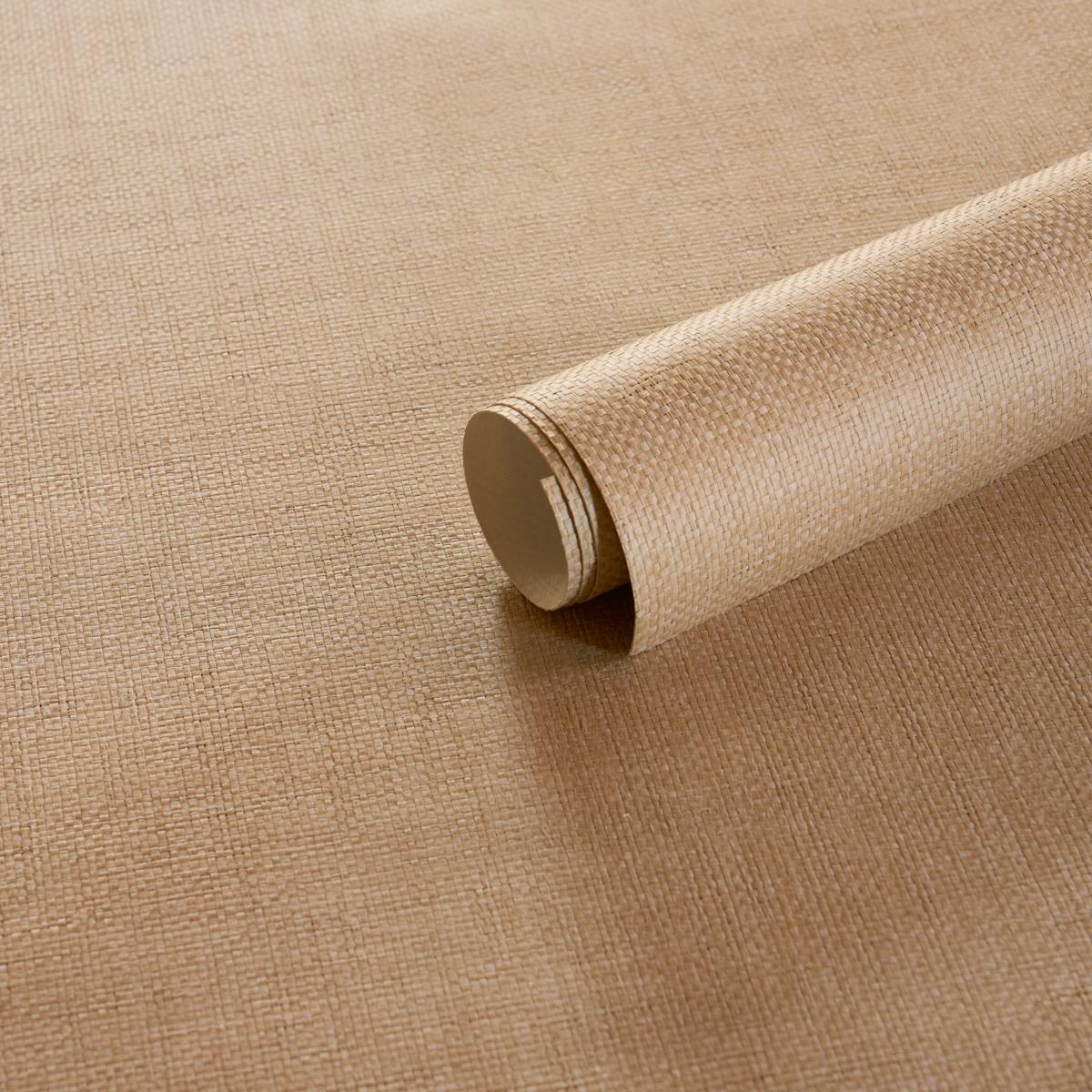 Schumacher Kiko Paperweave Burlap Wallpaper