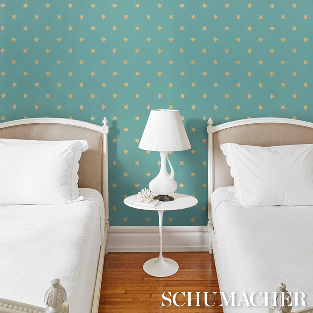 Schumacher Stargaze Grand Central Wallpaper