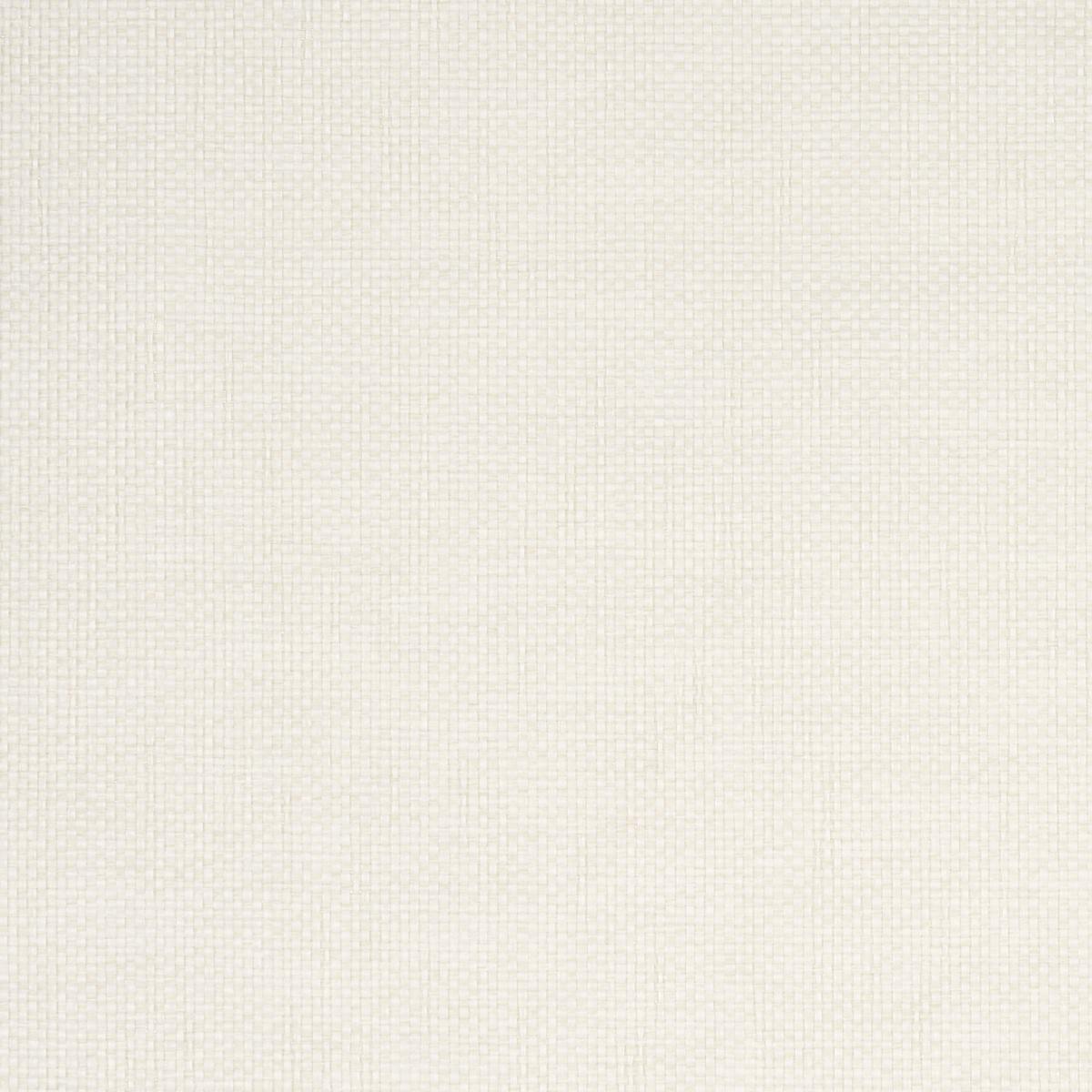 Schumacher Tonal Paperweave White Wallpaper