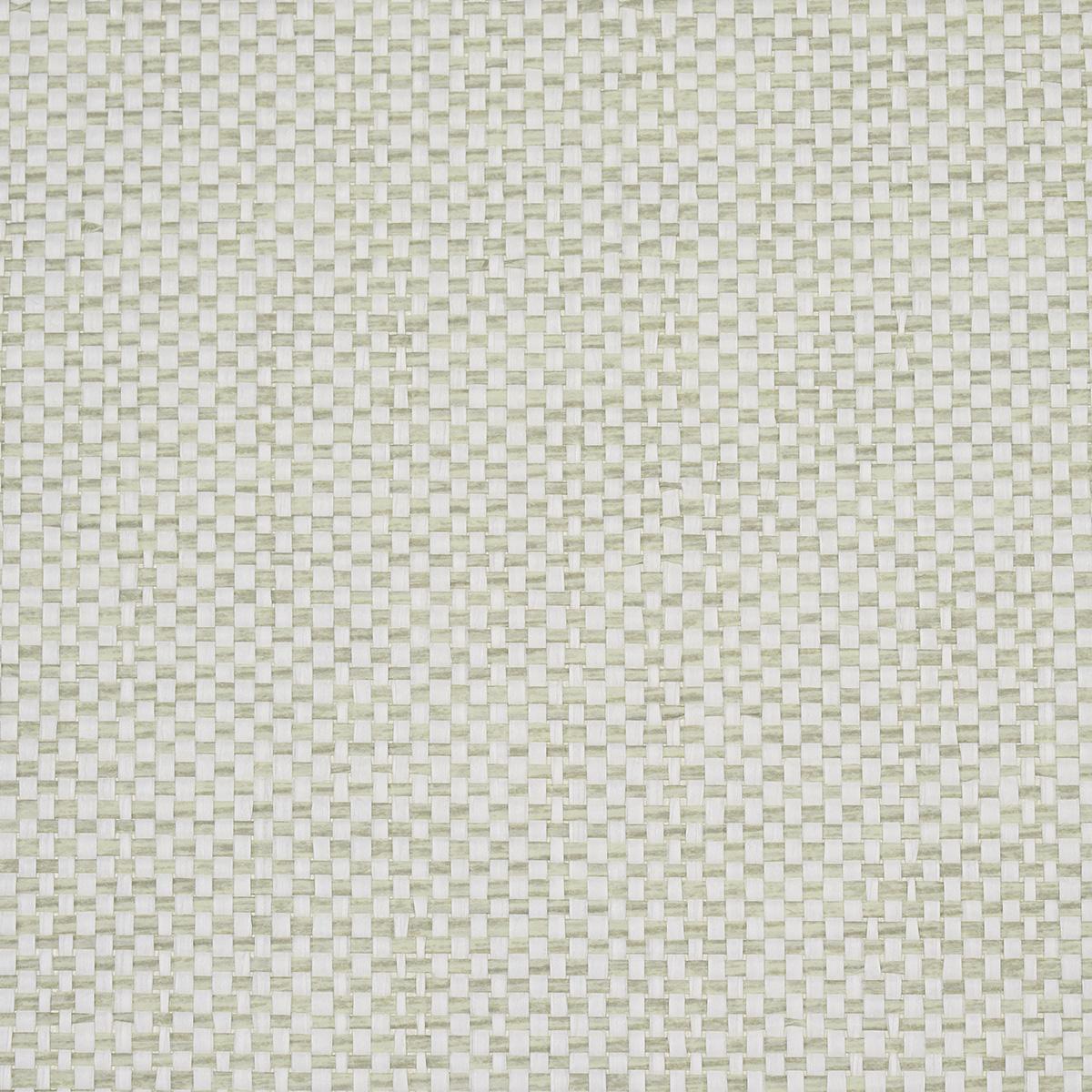 Schumacher Tonal Paperweave Sage Wallpaper