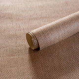 Schumacher Tonal Paperweave Bark Wallpaper