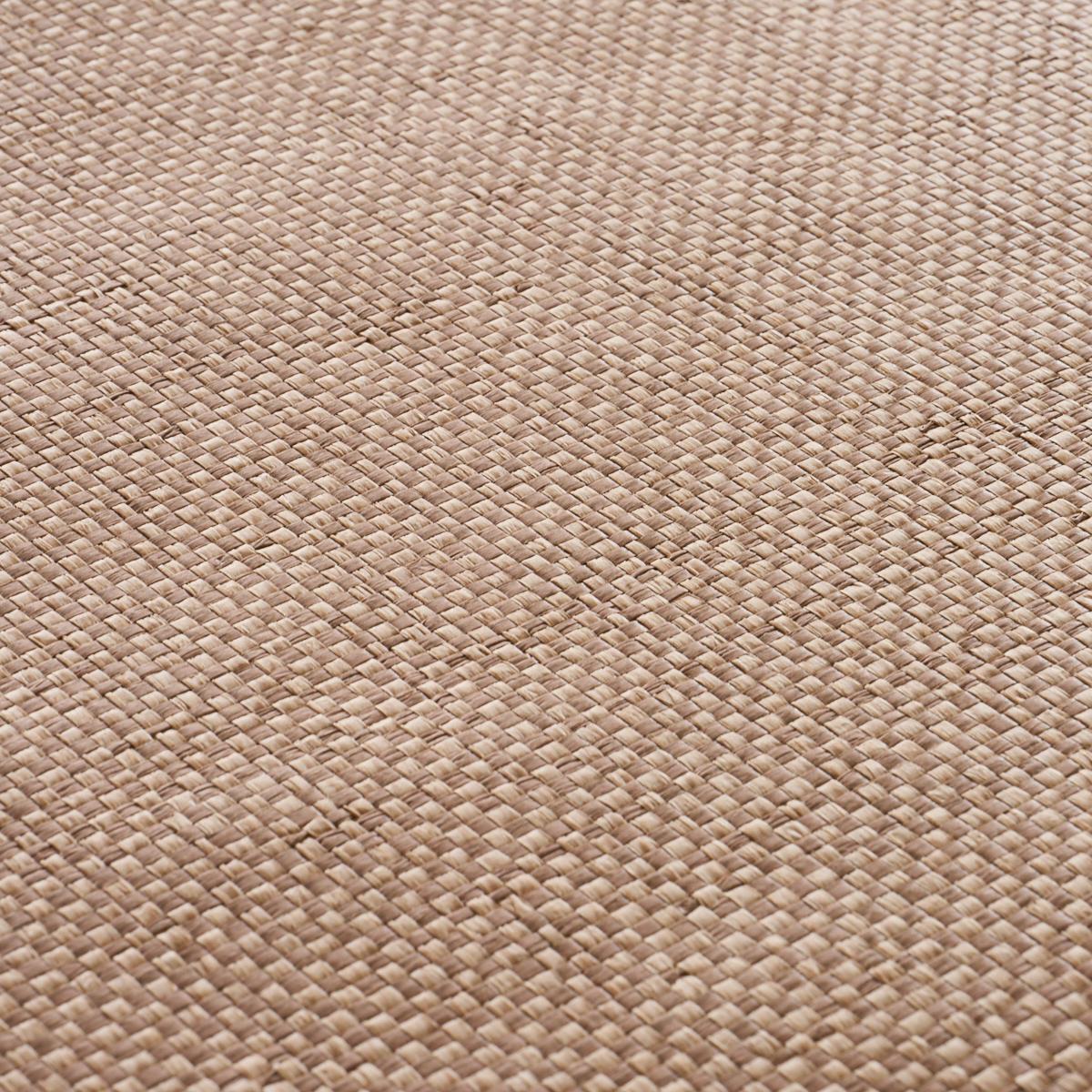 Schumacher Tonal Paperweave Bark Wallpaper