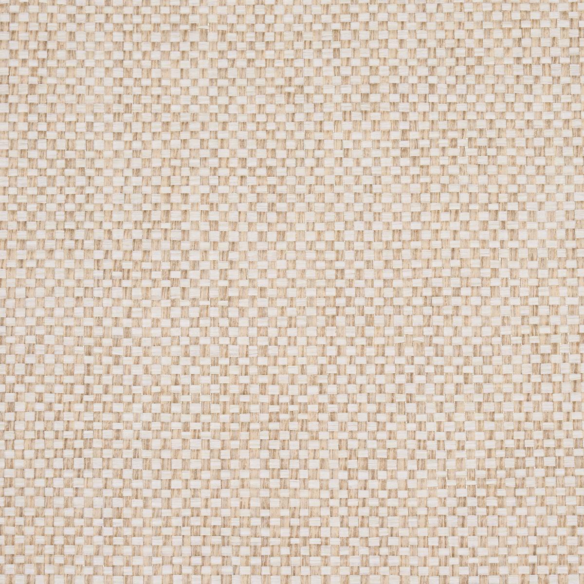 Schumacher Tonal Paperweave Wheat Wallpaper