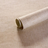 Schumacher Tonal Paperweave Wheat Wallpaper