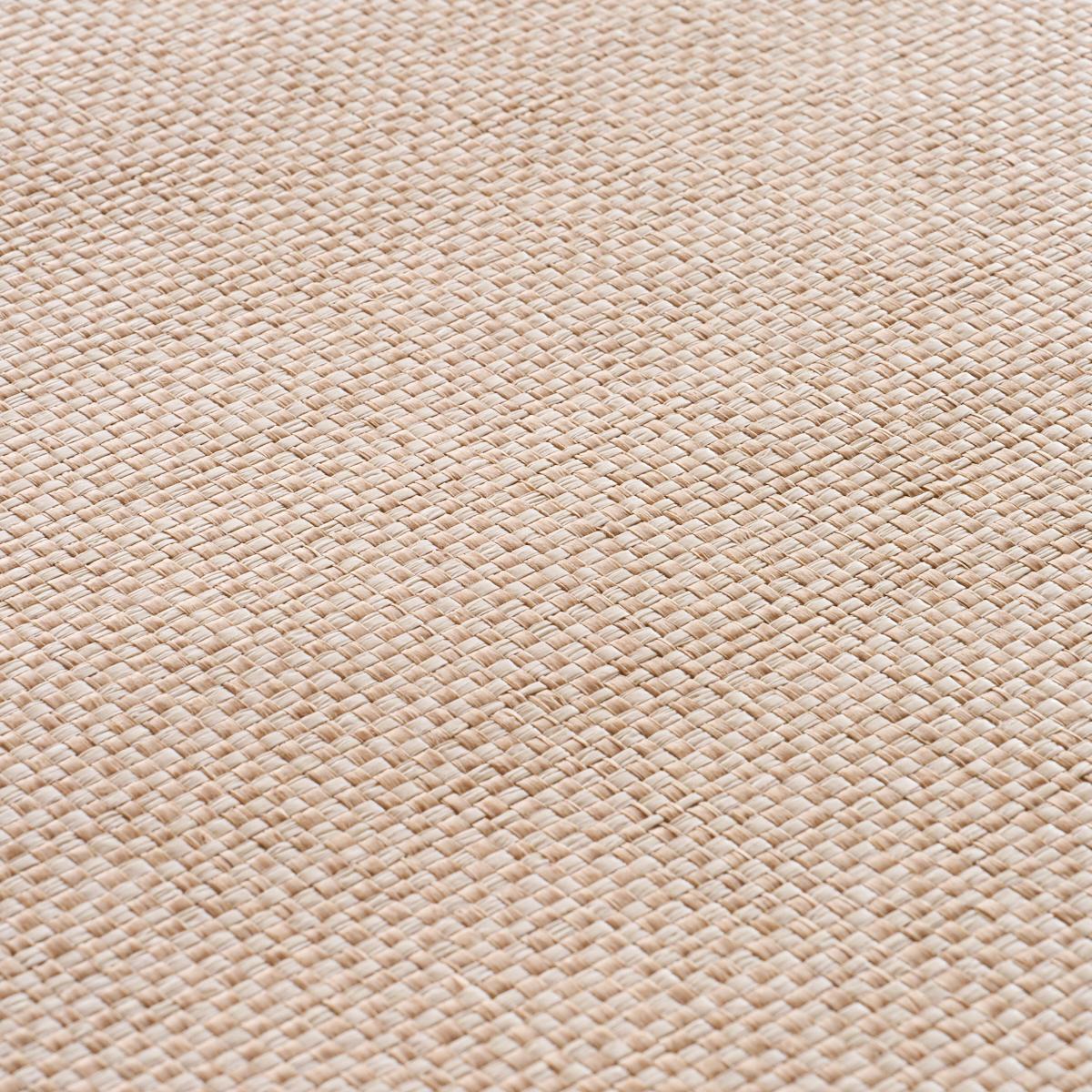 Schumacher Tonal Paperweave Wheat Wallpaper