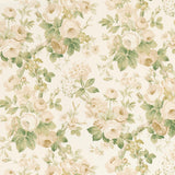 Schumacher Nancy Floral Ivory Wallpaper