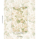 Schumacher Nancy Floral Ivory Wallpaper