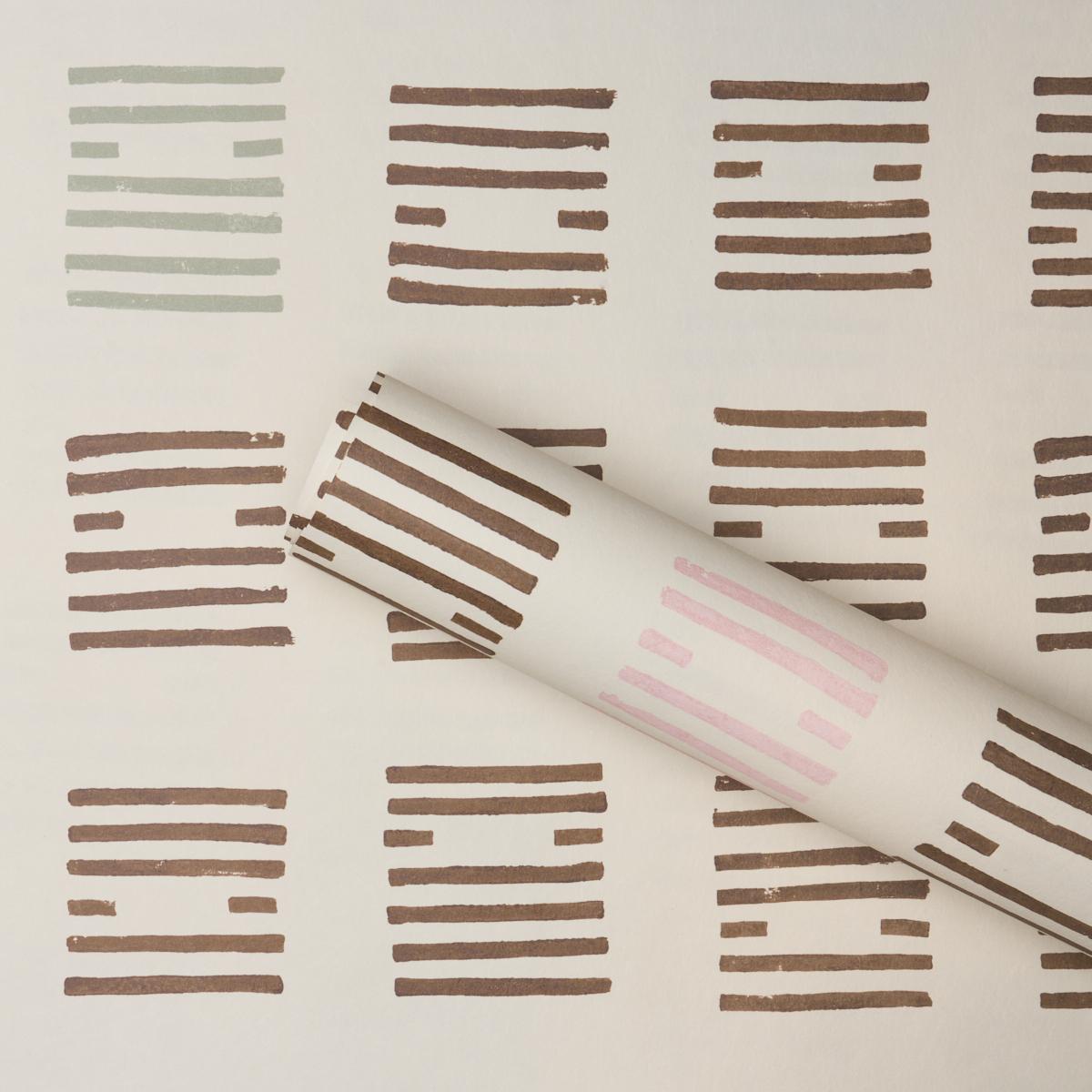 Schumacher Tiasquam Neutral Wallpaper