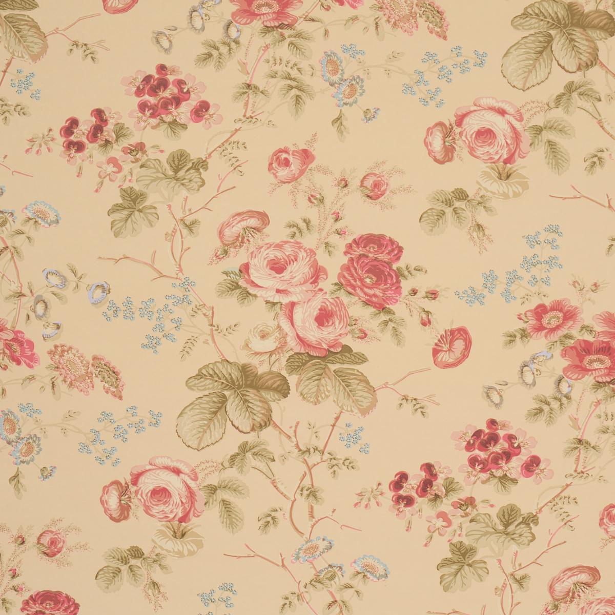 Schumacher Salisbury Butter Wallpaper