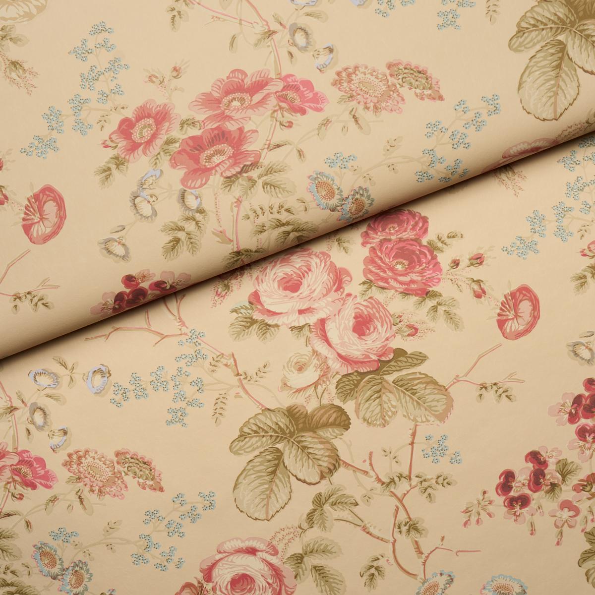 Schumacher Salisbury Butter Wallpaper