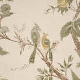 Schumacher Amaltas Panel Set Verdigris Wallpaper