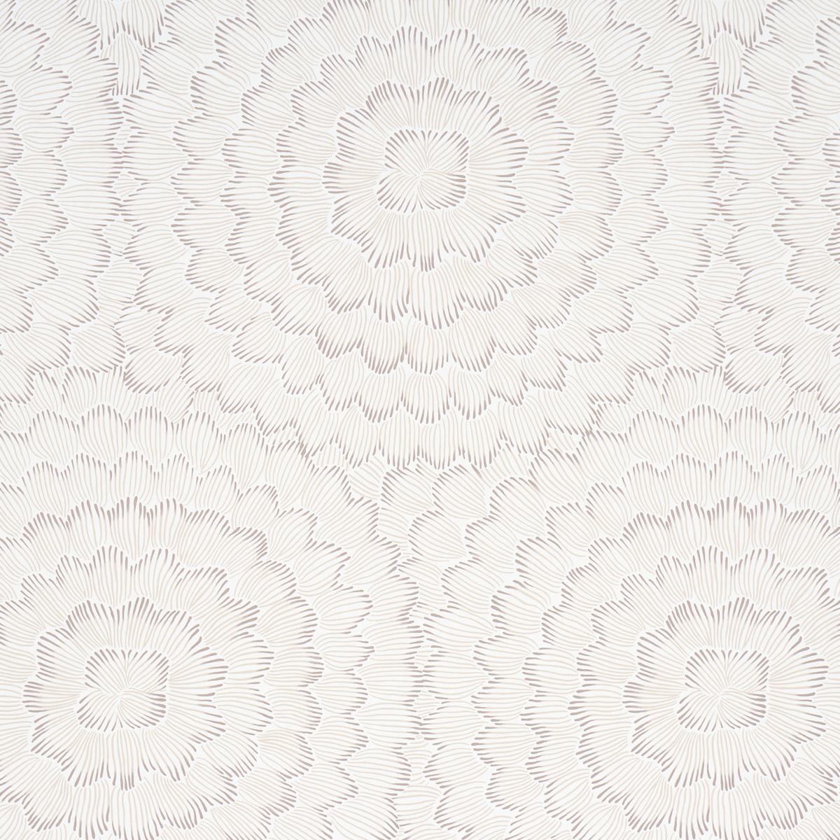 Schumacher Feather Bloom Chai Wallpaper