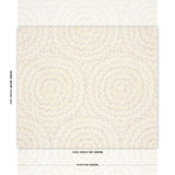 Schumacher Feather Bloom Mustard Wallpaper