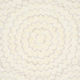 Schumacher Feather Bloom Mustard Wallpaper
