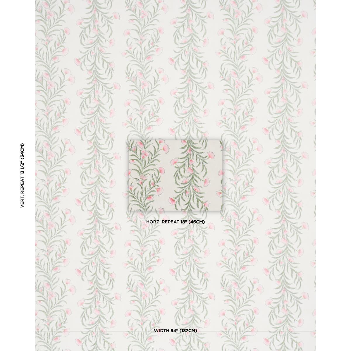 Schumacher Tasmanian Mimosa Petal Wallpaper