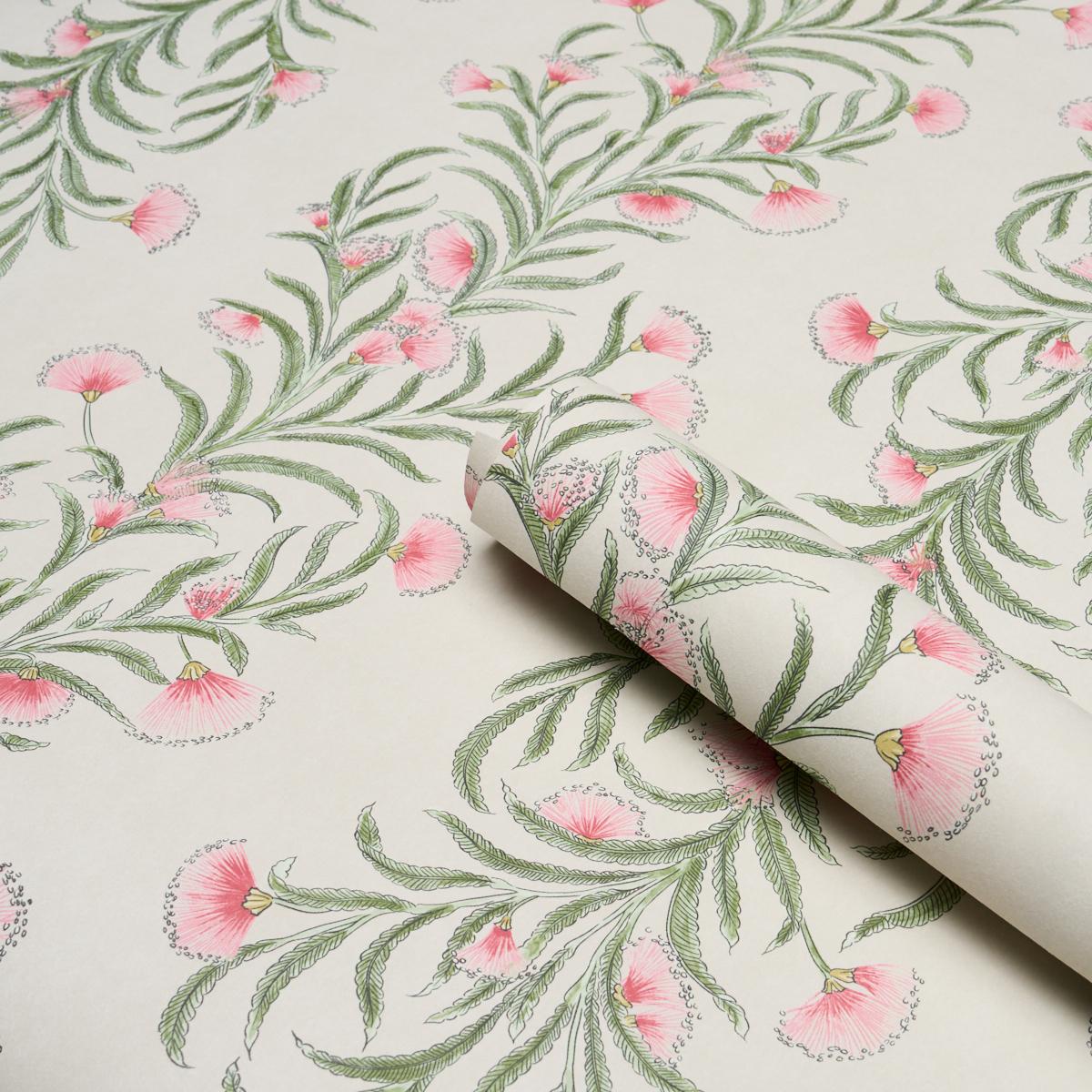 Schumacher Tasmanian Mimosa Petal Wallpaper