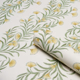 Schumacher Tasmanian Mimosa Marigold Wallpaper
