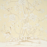 Schumacher Chinois Palais Panel Butter Wallpaper