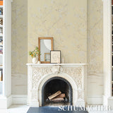 Schumacher Chinois Palais Panel Butter Wallpaper