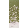 Schumacher Chinois Palais Panel Olive Wallpaper