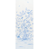 Schumacher Chinois Palais Panel Porcelain Wallpaper