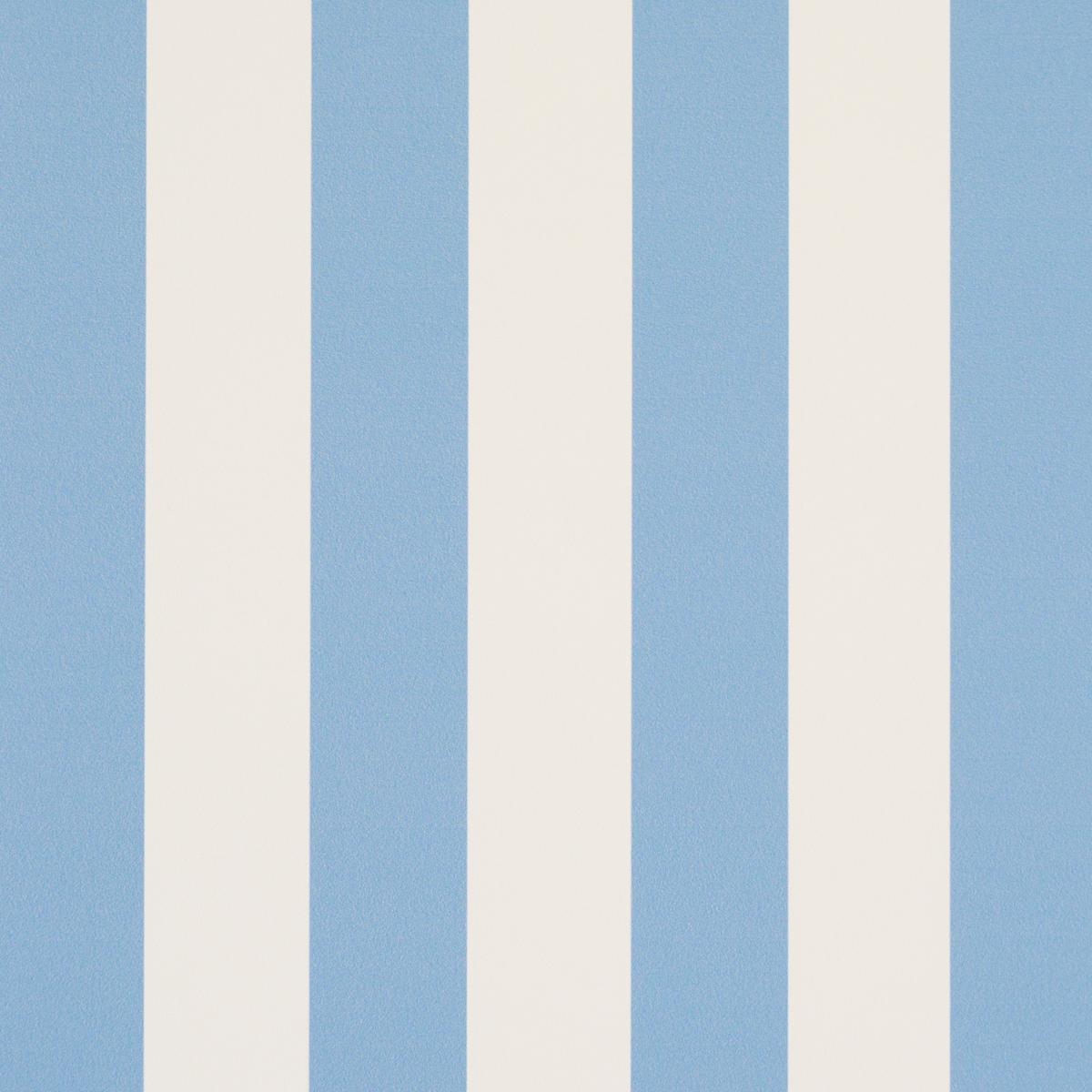 Schumacher Emma Stripe Delft Wallpaper
