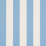 Schumacher Emma Stripe Delft Wallpaper