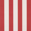 Schumacher Emma Stripe Red Wallpaper